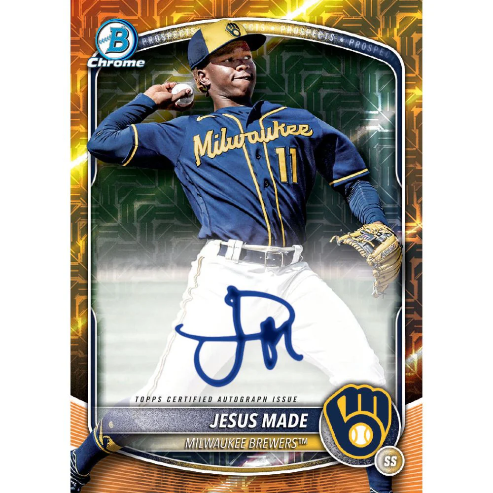 2025 Bowman Chrome Baseball Mega Box - Image 2