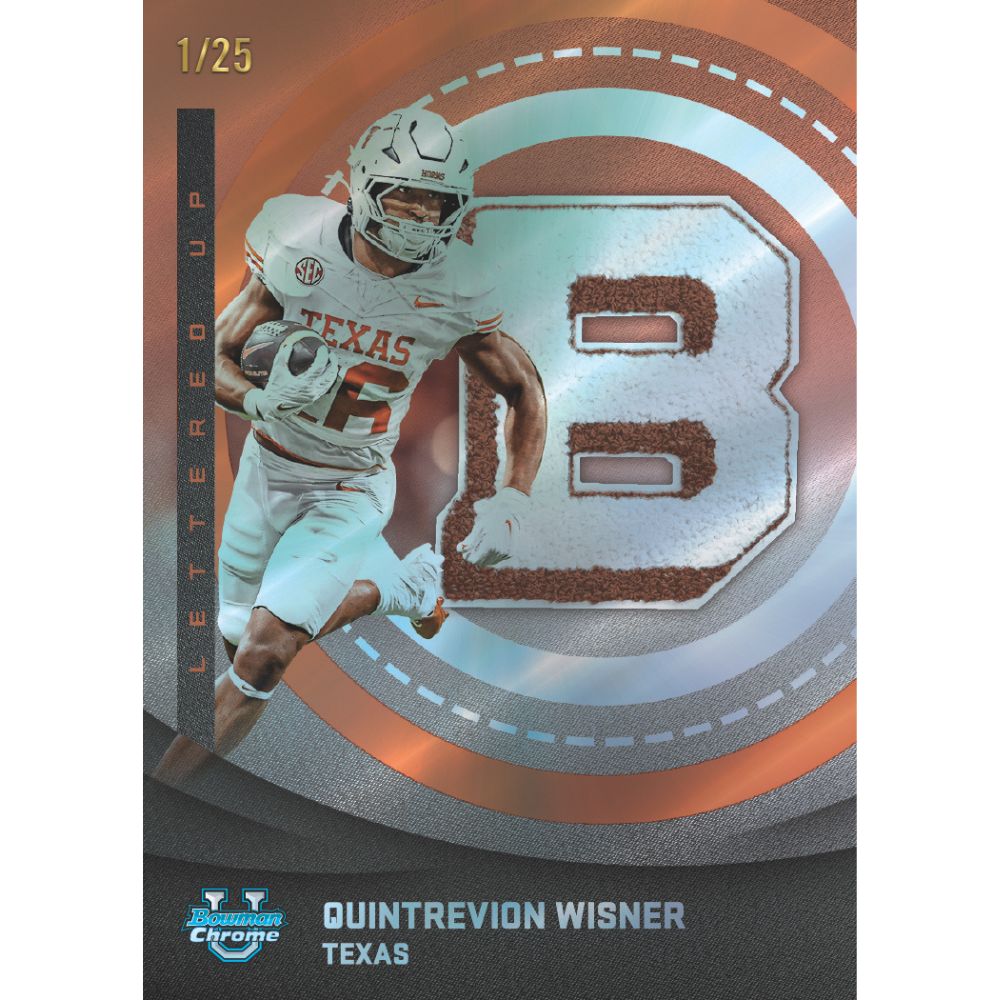 2025 Bowman University Chrome Football Blaster Box - Image 5