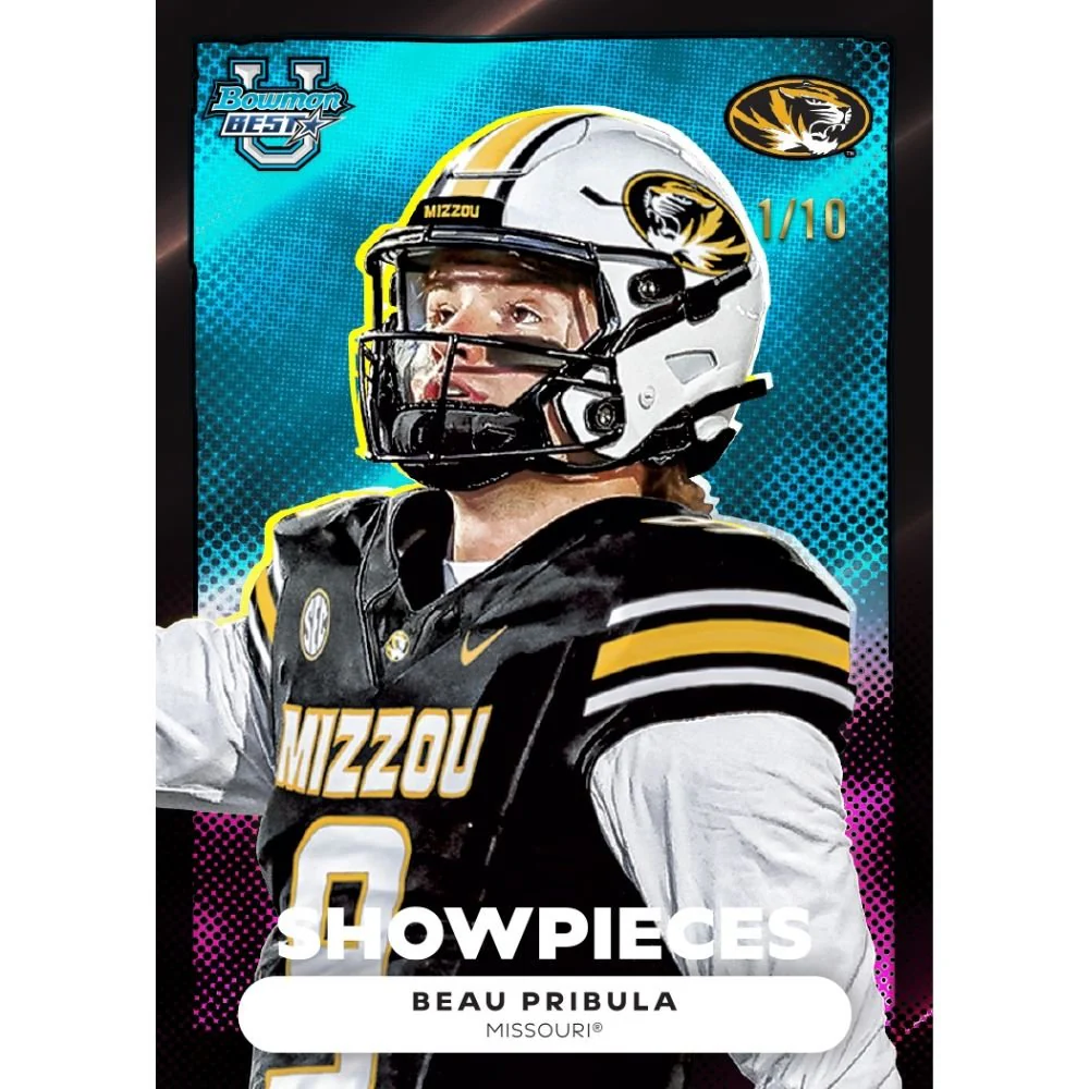 2025 Bowman's Best University Football Hobby Box - Image 6