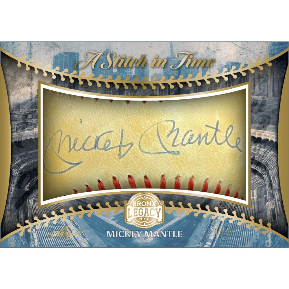 2025 Leaf A Bronx Legacy Baseball Hobby Box - Image 2