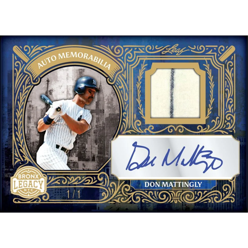 2025 Leaf A Bronx Legacy Baseball Hobby Box - Image 5