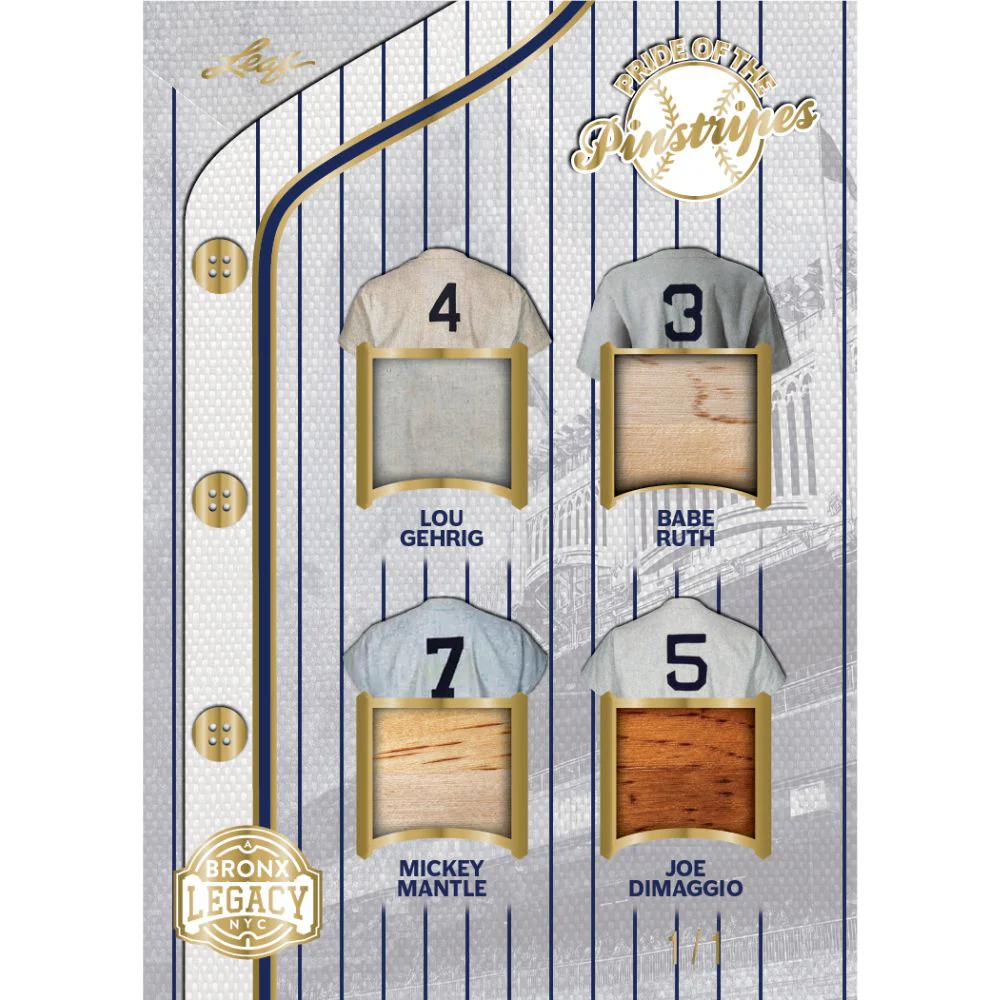 2025 Leaf A Bronx Legacy Baseball Hobby Box - Image 9