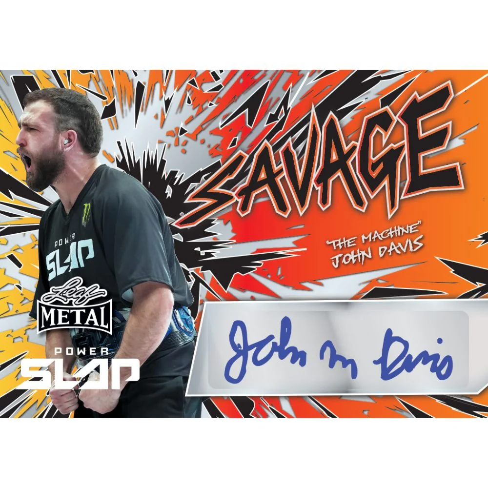 2025 Leaf Metal Power Slap Hobby Box - Image 5