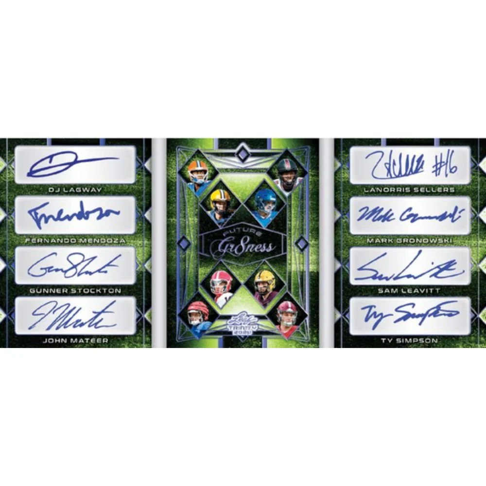 2025 Leaf Trinity Football Hobby Box - Image 6