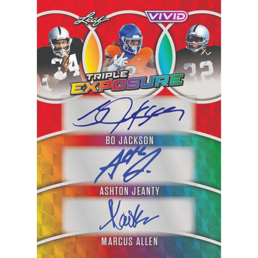 2025 Leaf Vivid Football Hobby Box - Image 9