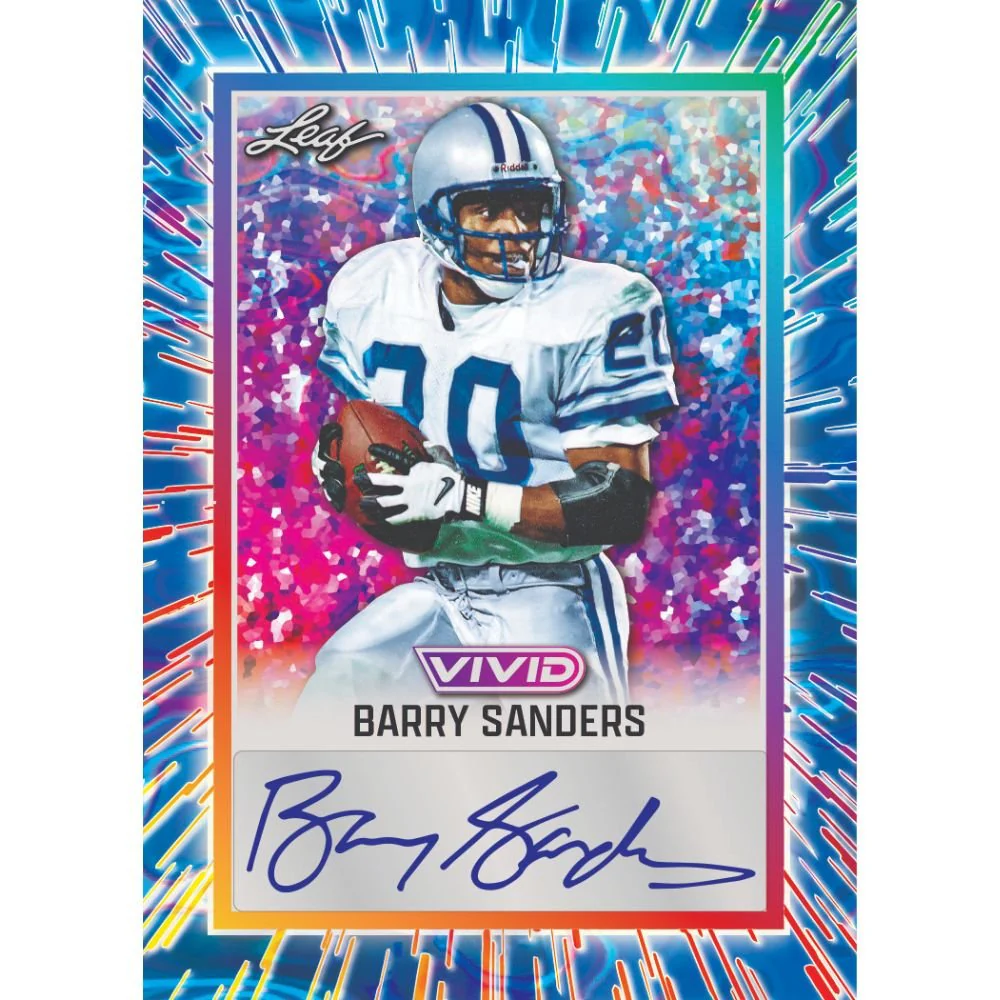 2025 Leaf Vivid Football Hobby Box - Image 3