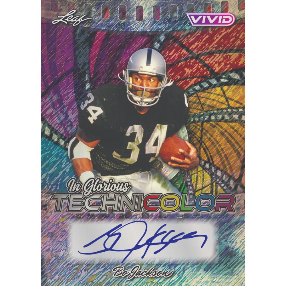 2025 Leaf Vivid Football Hobby Box - Image 7