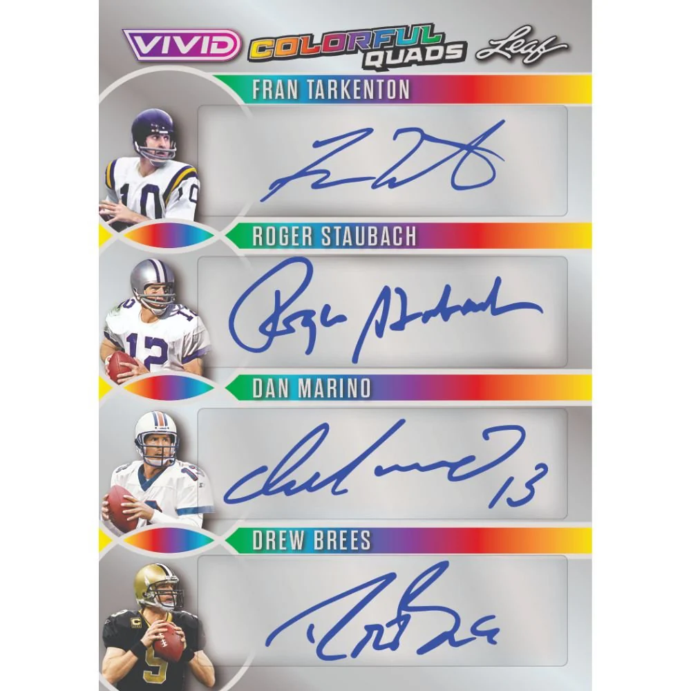 2025 Leaf Vivid Football Hobby Box - Image 10