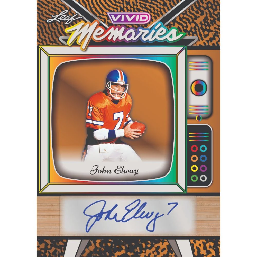 2025 Leaf Vivid Football Hobby Box - Image 8