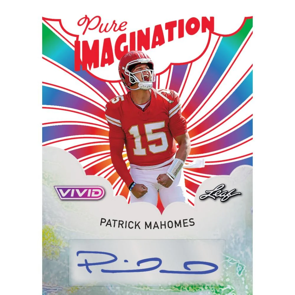 2025 Leaf Vivid Football Hobby Box - Image 2