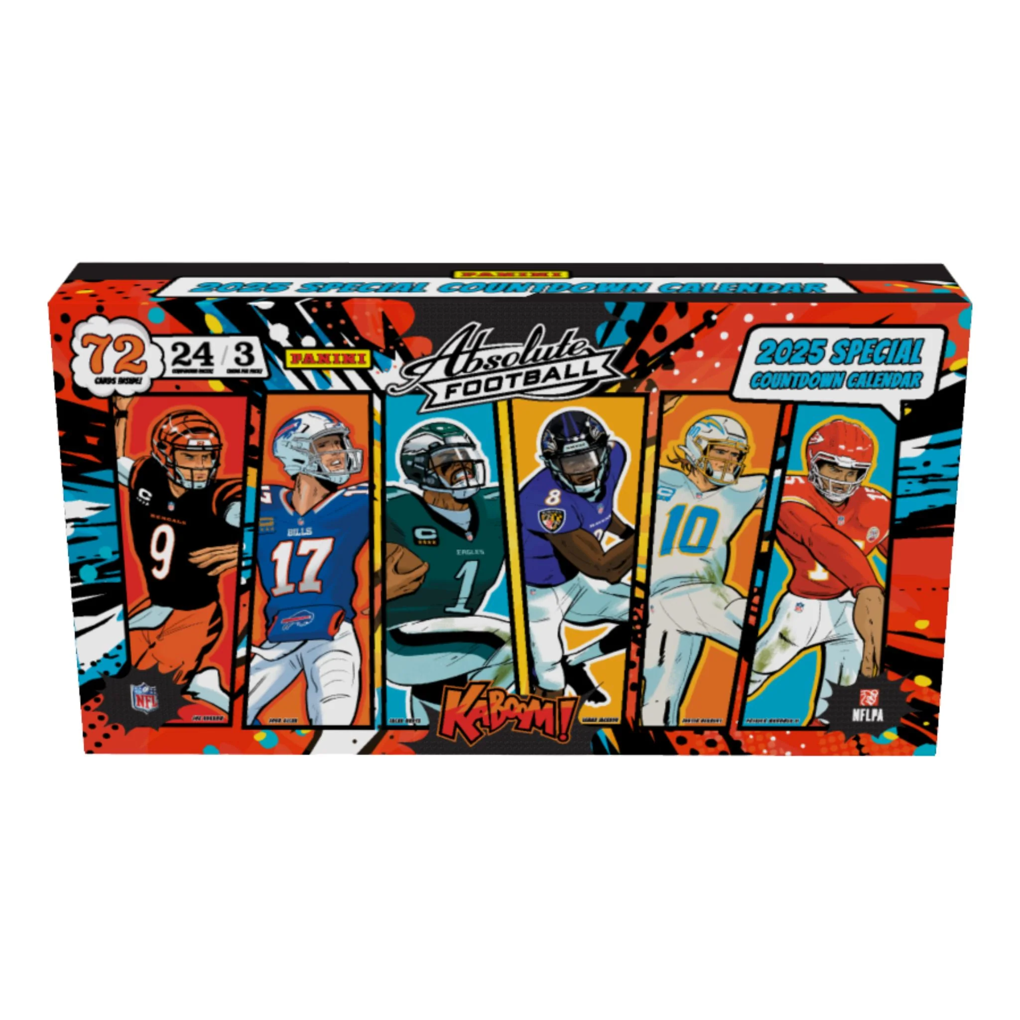 2025 Panini Absolute NFL Countdown Calendar