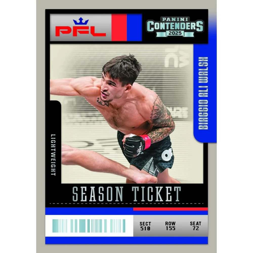 2025 Panini Contenders PFL Hobby Box - Image 5