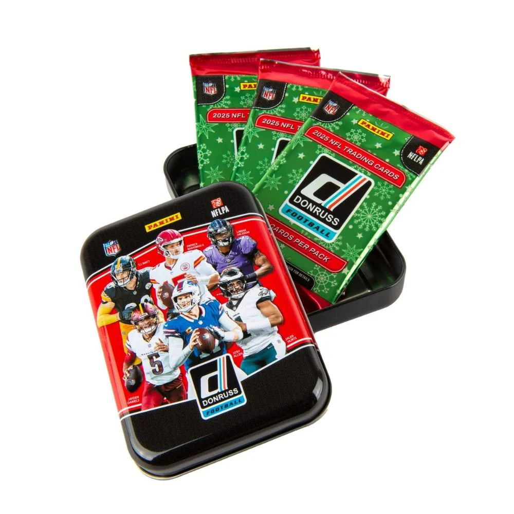 2025 Panini Donruss Football Holiday Tin - Image 6