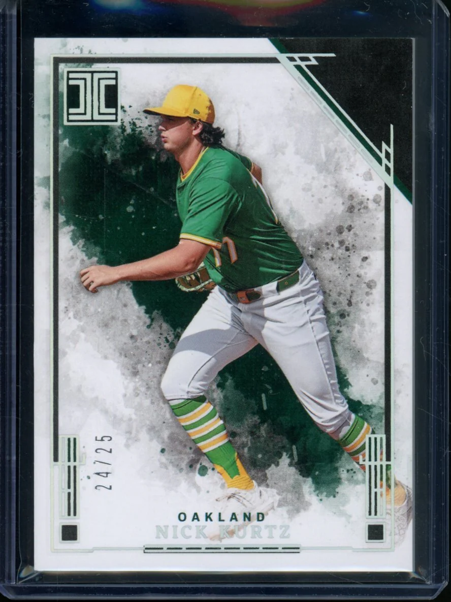 2025 Panini Impeccable Nick Kurtz /25 Athletics