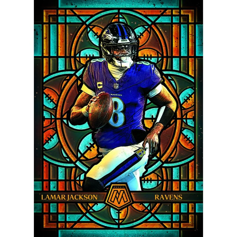 2025 Panini Mosaic Football Hobby Box - Image 8