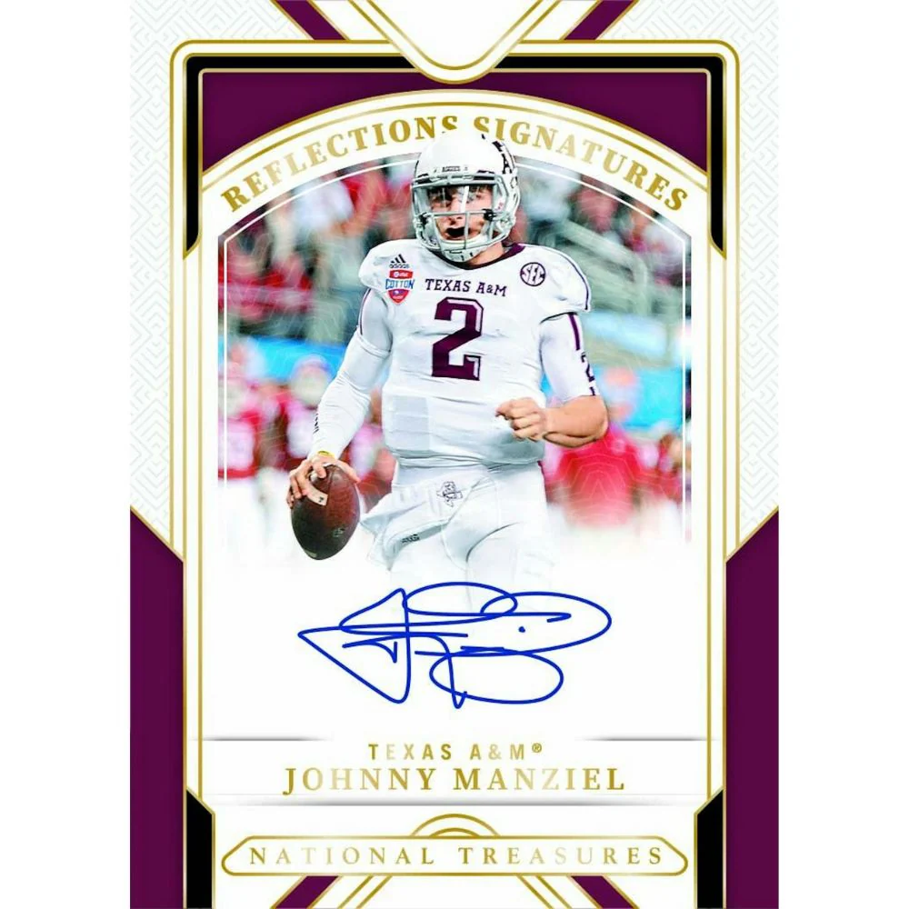 2025 Panini National Treasures Collegiate Football Hobby Box - Image 9