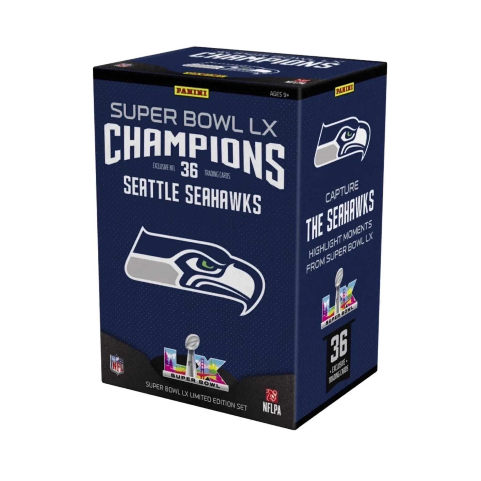 2025 Panini Seattle Seahawks Super Bowl LX Champions Box Set