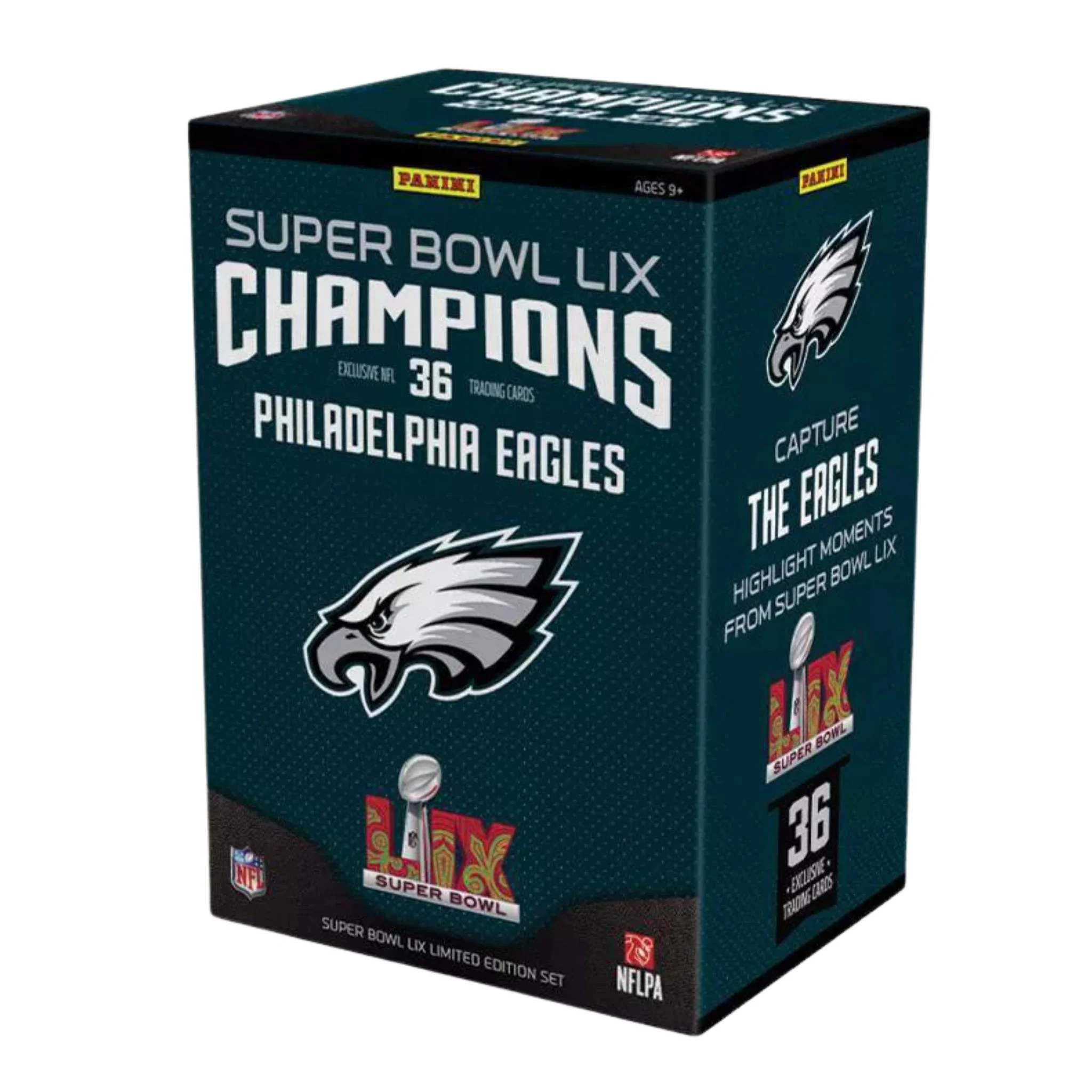 2025 Panini Super Bowl LIX Champions Philadelphia Eagles Football Blaster Box