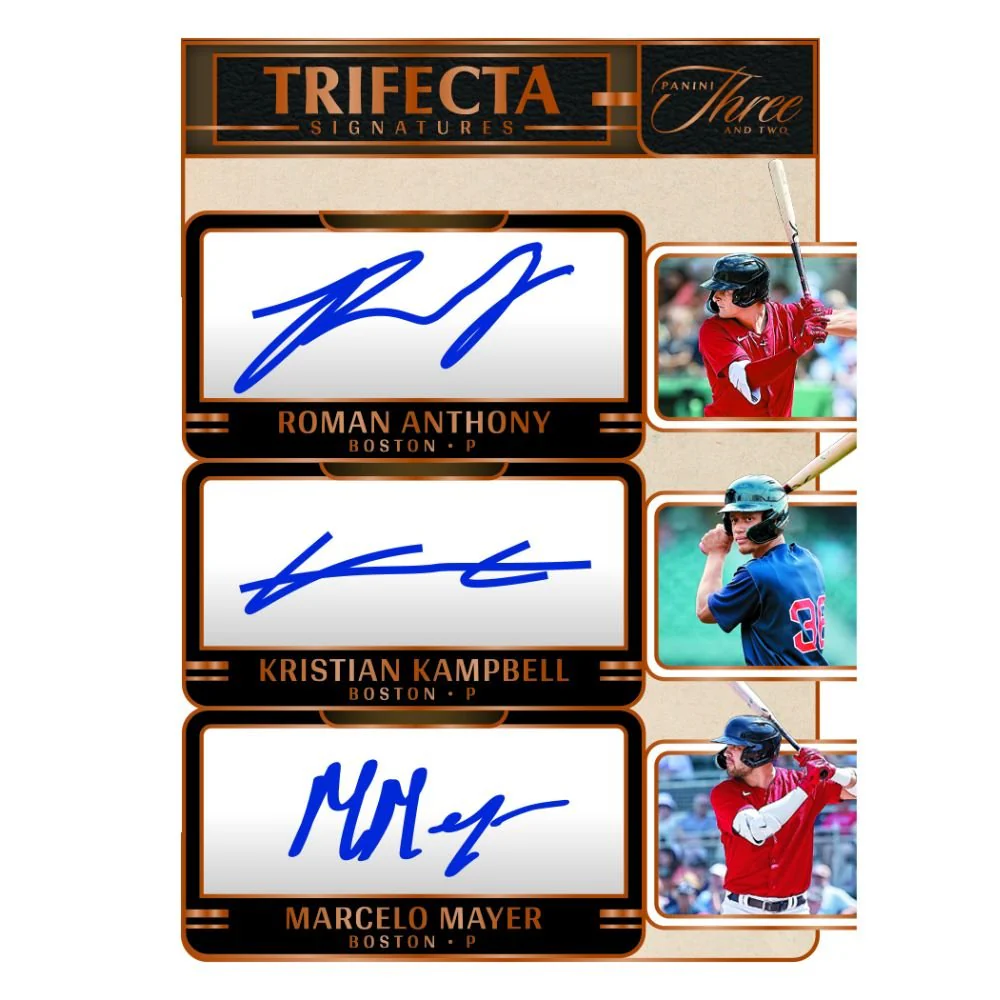 2025 Panini Three & Two Baseball Hobby Box - Image 3