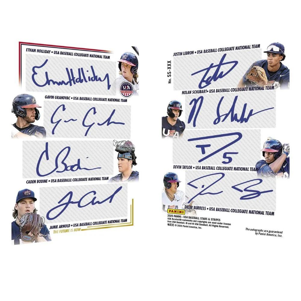 2025 Panini USA Stars & Stripes Baseball Hobby Box - Image 5