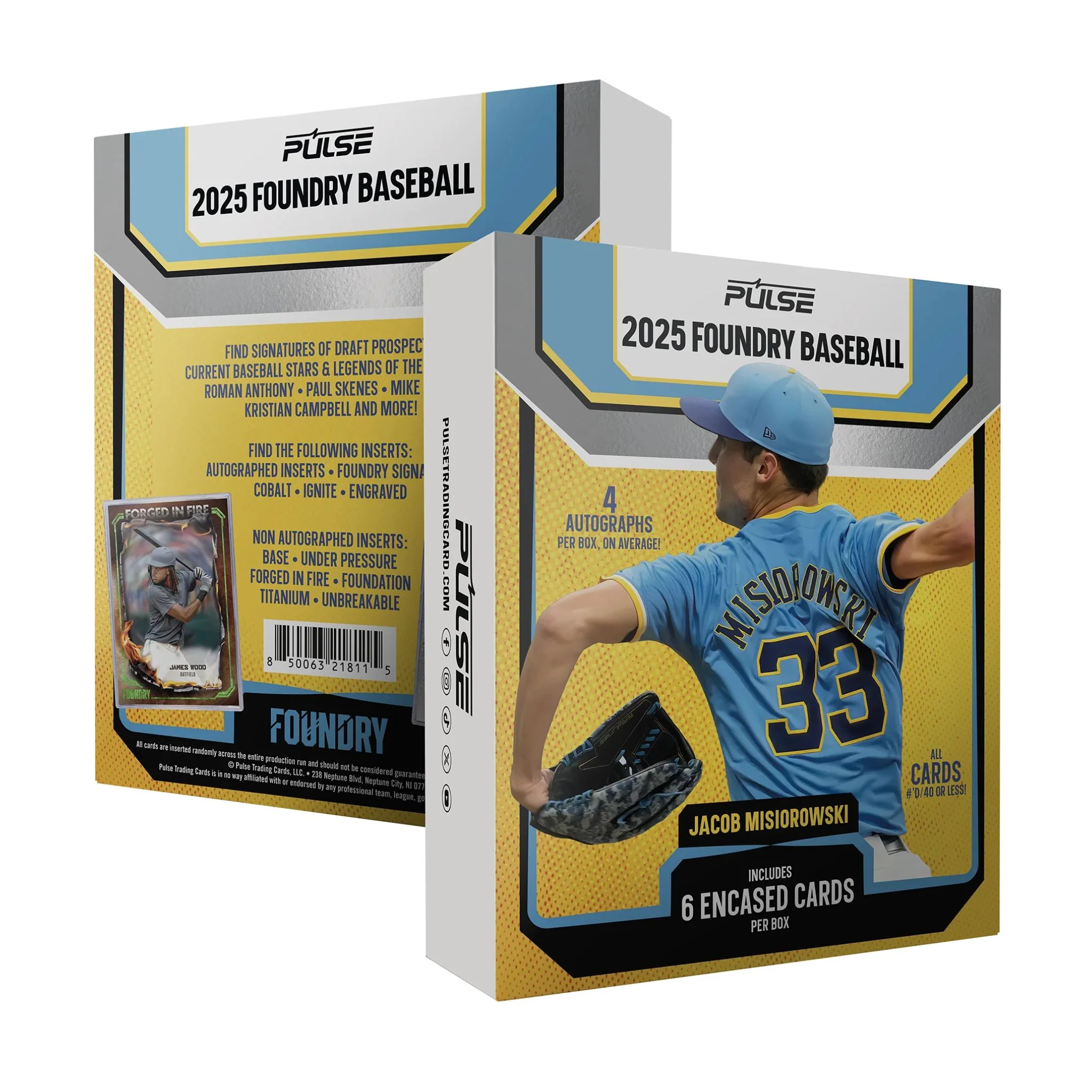 2025 Pulse Foundry Baseball Hobby Box - Image 2
