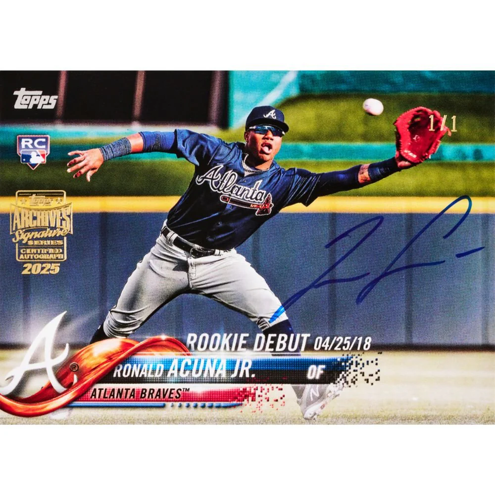 2025 Topps Archives Signature Series Active Players Edition Baseball Hobby Box - Image 2