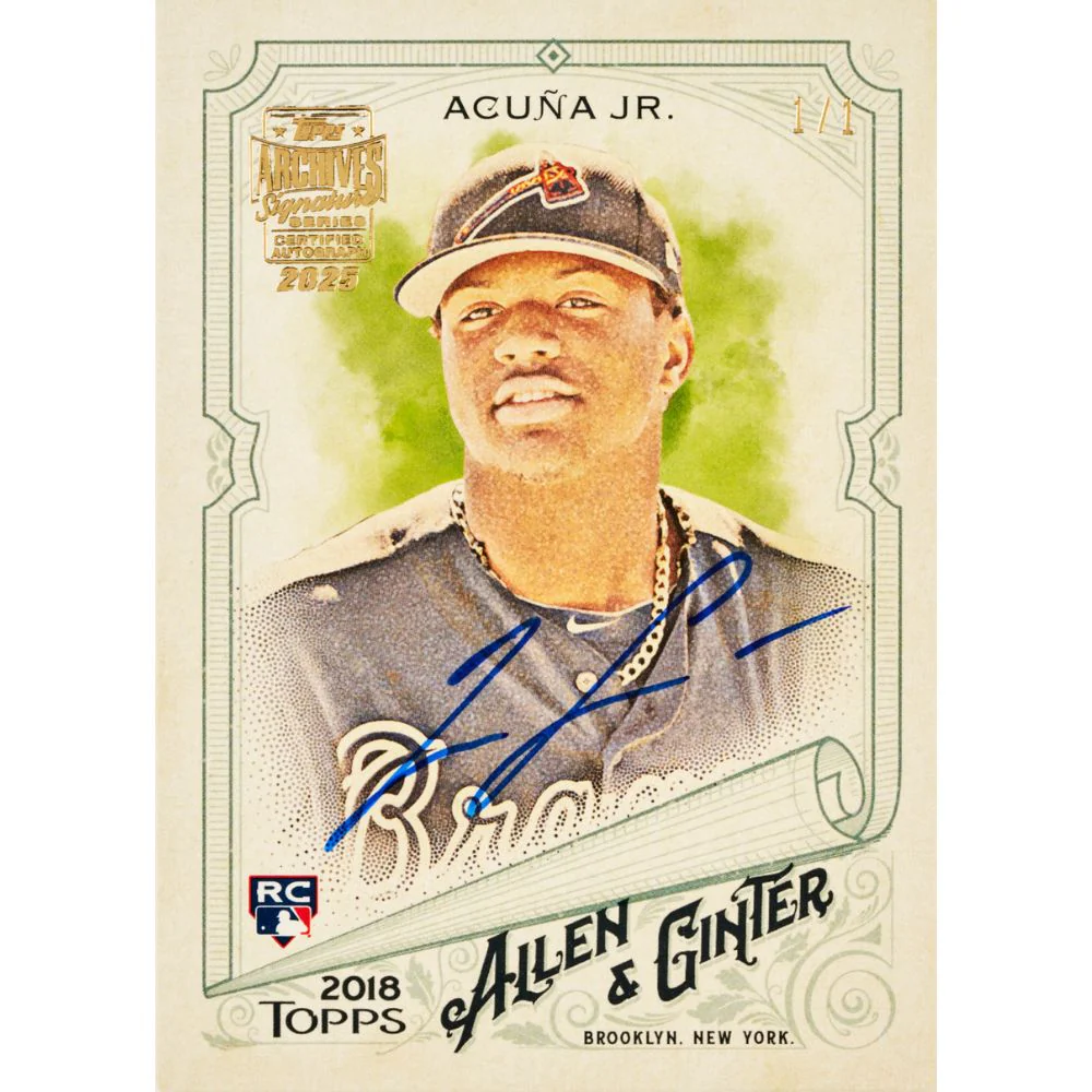 2025 Topps Archives Signature Series Active Players Edition Baseball Hobby Box - Image 4