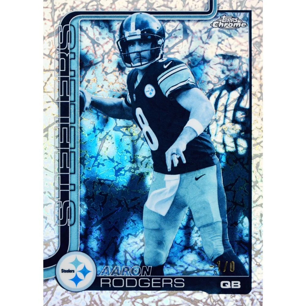 2025 Topps Chrome Football Blaster Box - Image 4