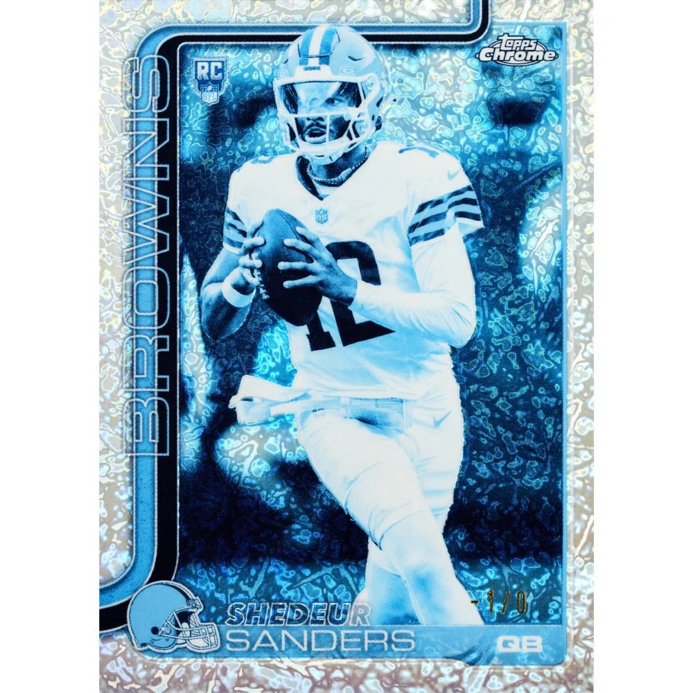 2025 Topps Chrome Football Blaster Box - Image 7