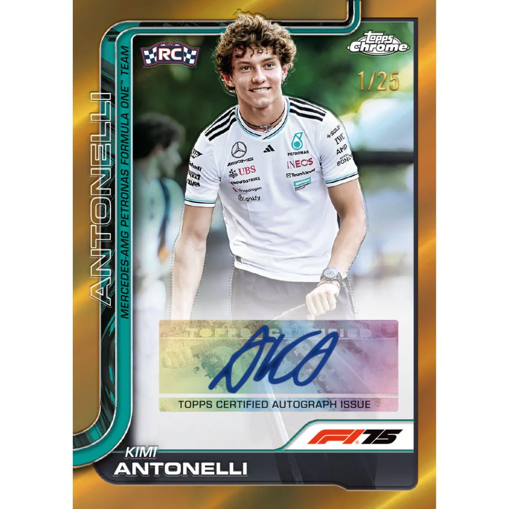 2025 Topps Chrome Formula 1 Hobby Box - Image 2