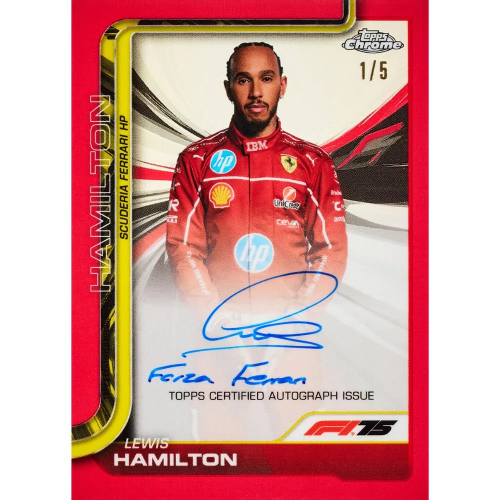 2025 Topps Chrome Formula 1 Hobby Box - Image 3