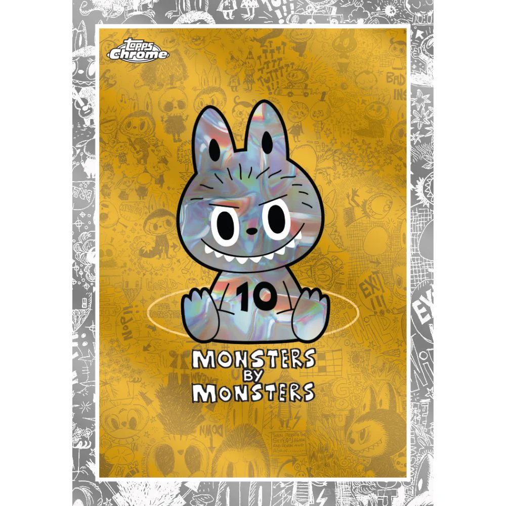 2025 Topps Chrome Labubu 10th Anniversary Hobby Box - Image 7