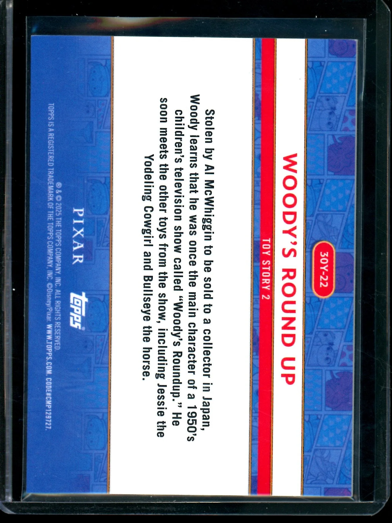 2025 Topps Chrome Woody's Round Up Gold Refractor /50 - Image 2
