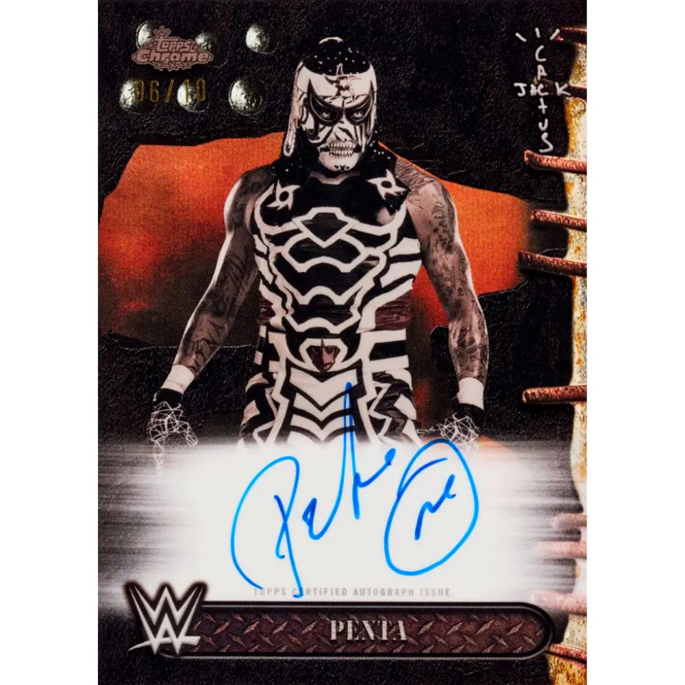 2025 Topps Chrome WWE X Cactus Jack Hobby Box - Image 4