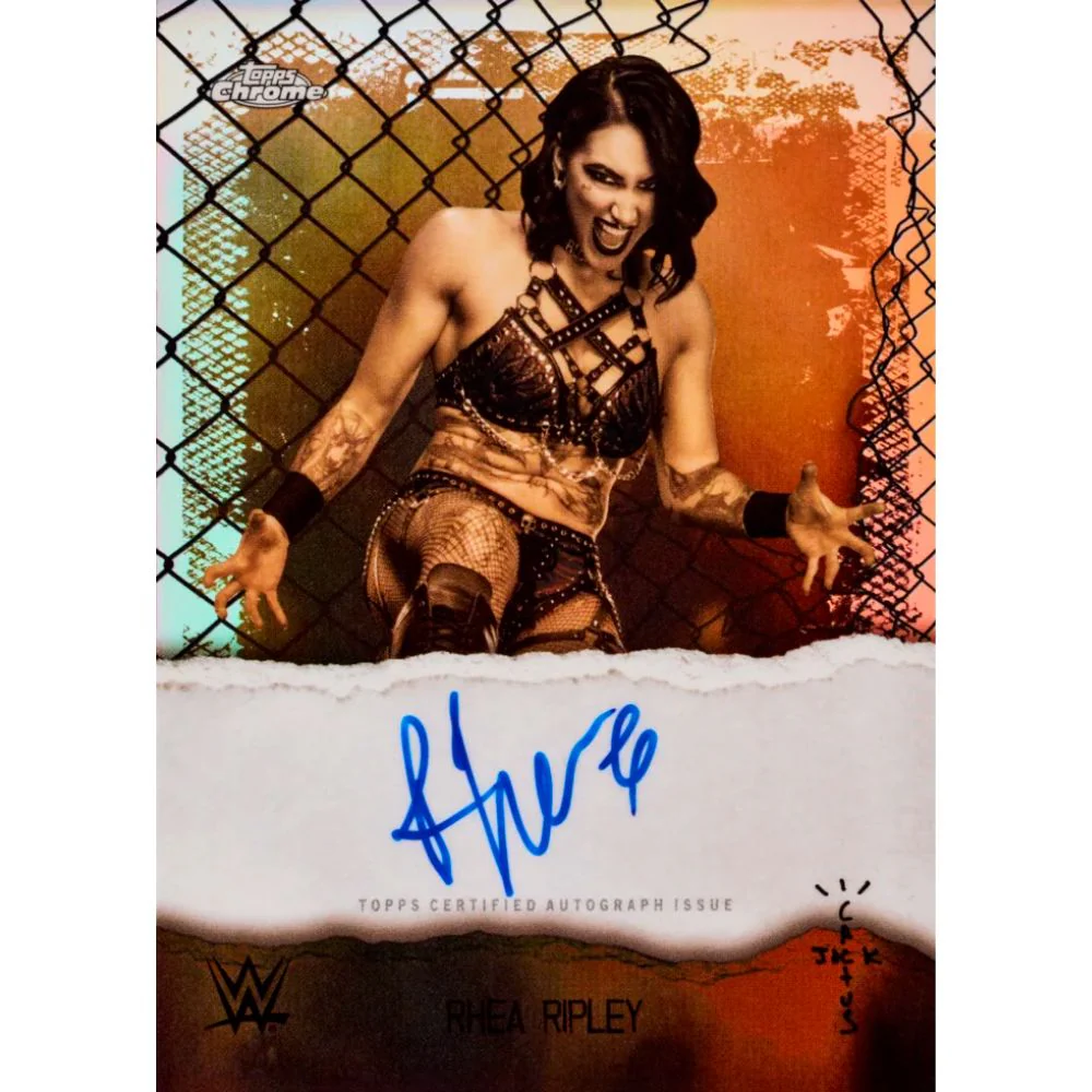 2025 Topps Chrome WWE X Cactus Jack Hobby Box - Image 5
