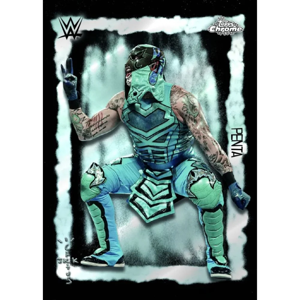 2025 Topps Chrome WWE X Cactus Jack Hobby Box - Image 9