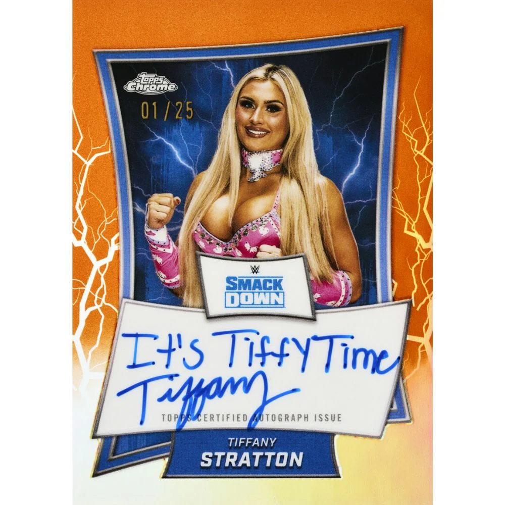 2025 Topps Chrome WWE Hobby Box - Image 7