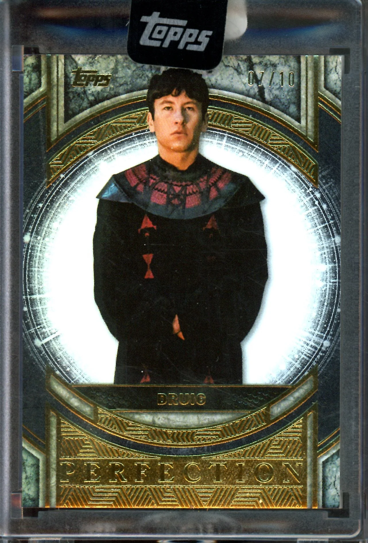 2025 Topps Encased Druig Black Encased Refractor /10 Eternals