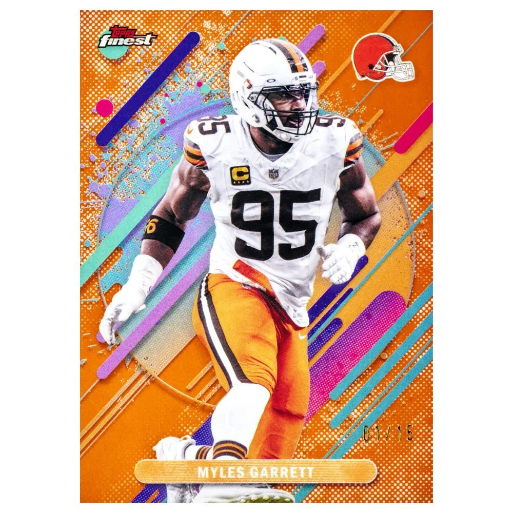 2025 Topps Finest Football Hobby Box - Image 14