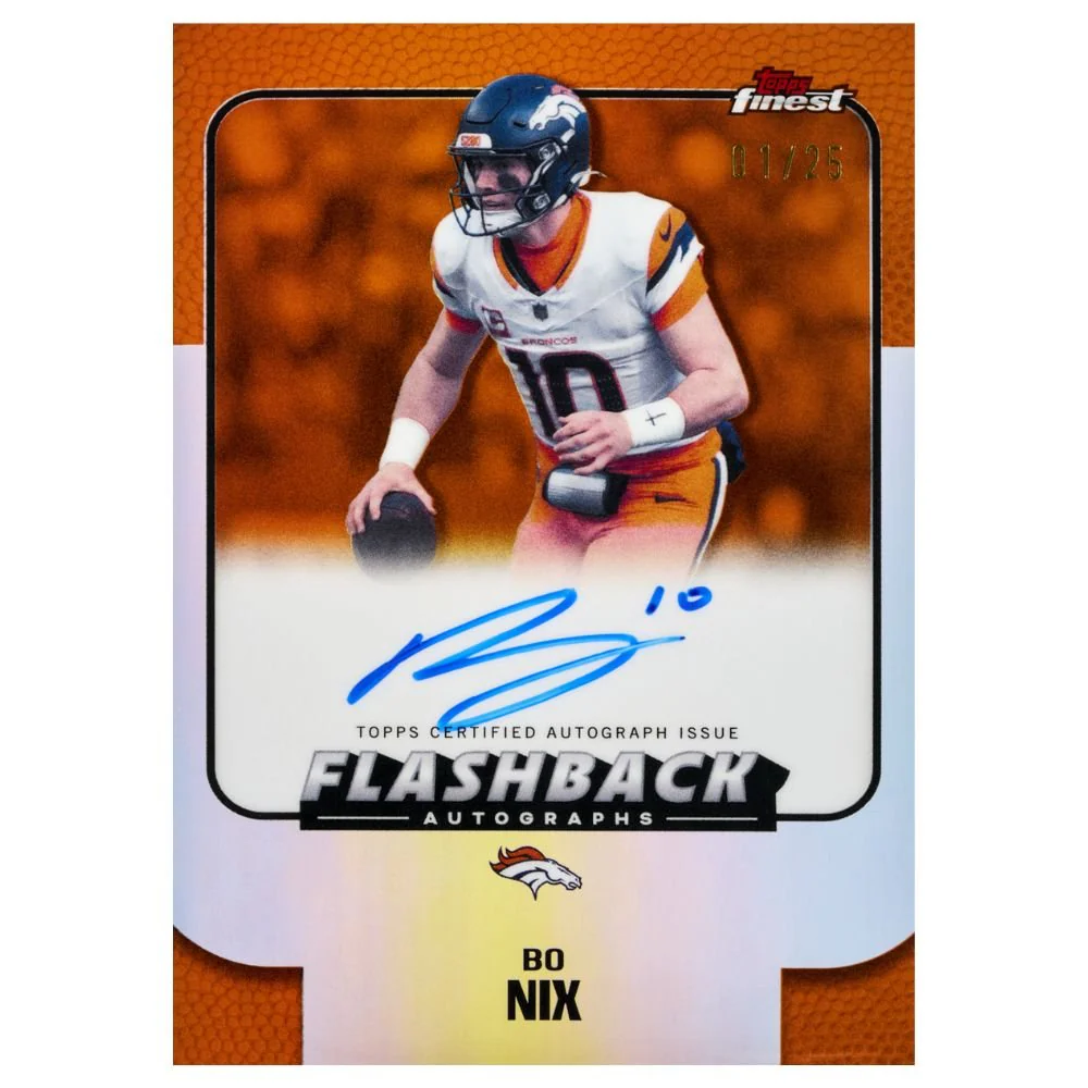 2025 Topps Finest Football Hobby Box - Image 7