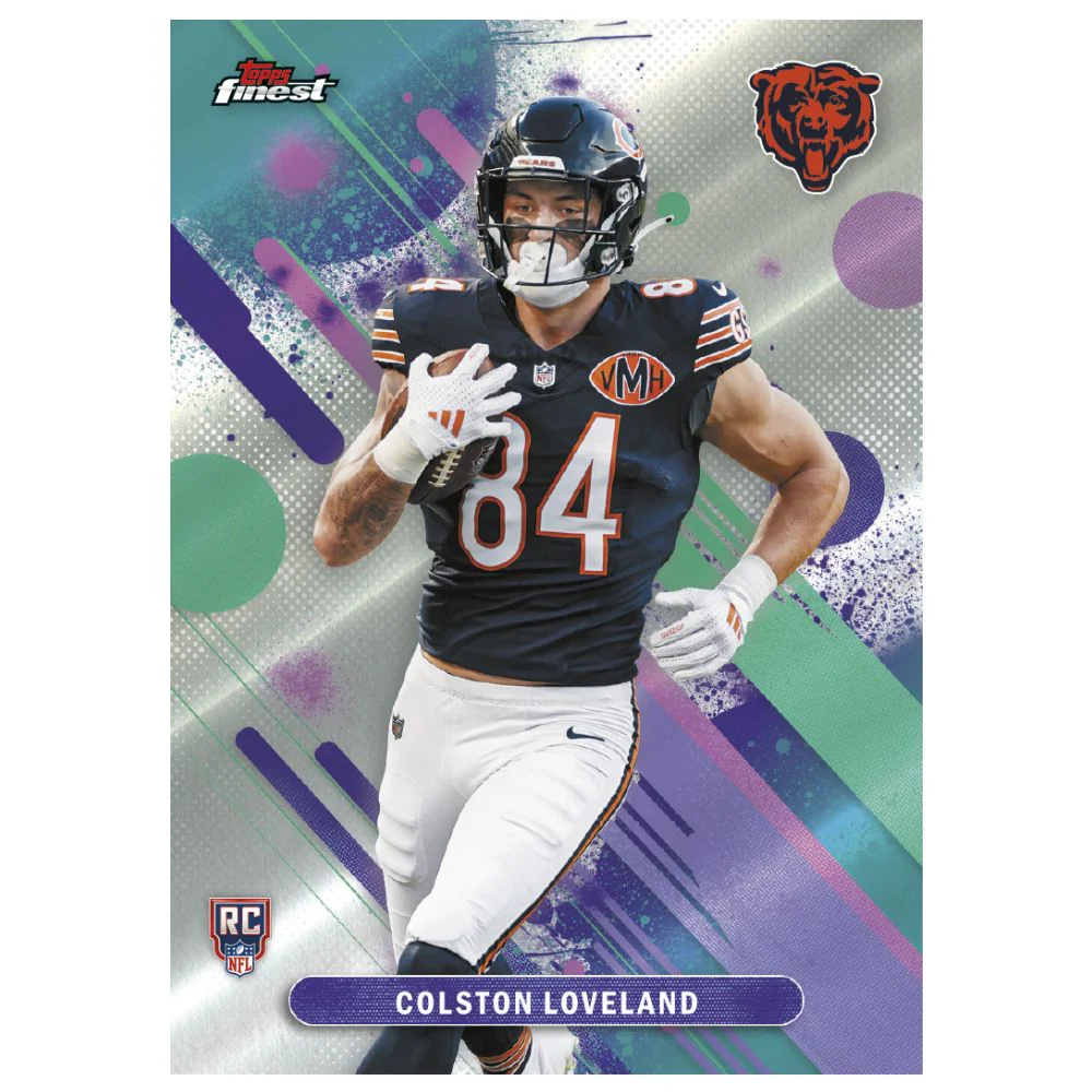 2025 Topps Finest Football Hobby Box - Image 9