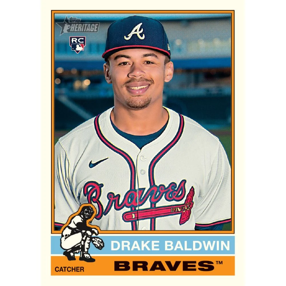 2025 Topps Heritage High Number Baseball Hobby Box - Image 5