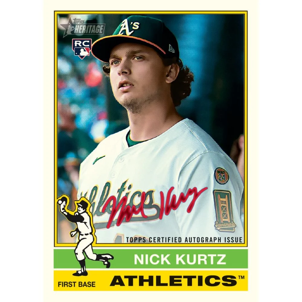 2025 Topps Heritage High Number Baseball Hobby Box - Image 7