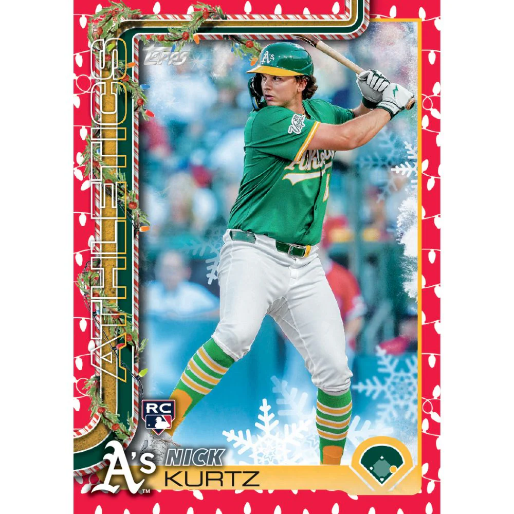 2025 Topps Holiday Baseball Tin - Image 3