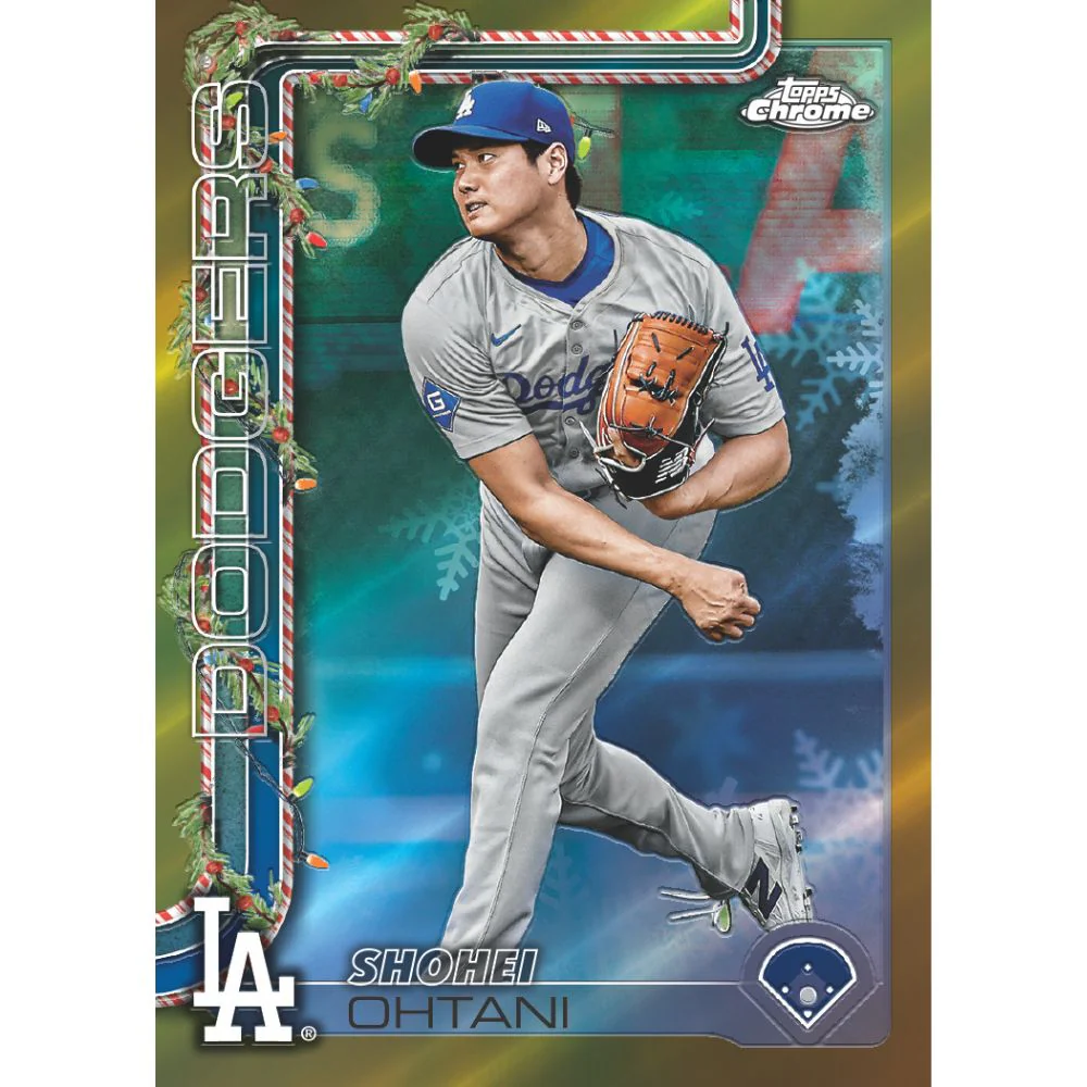 2025 Topps Holiday Baseball Tin - Image 5