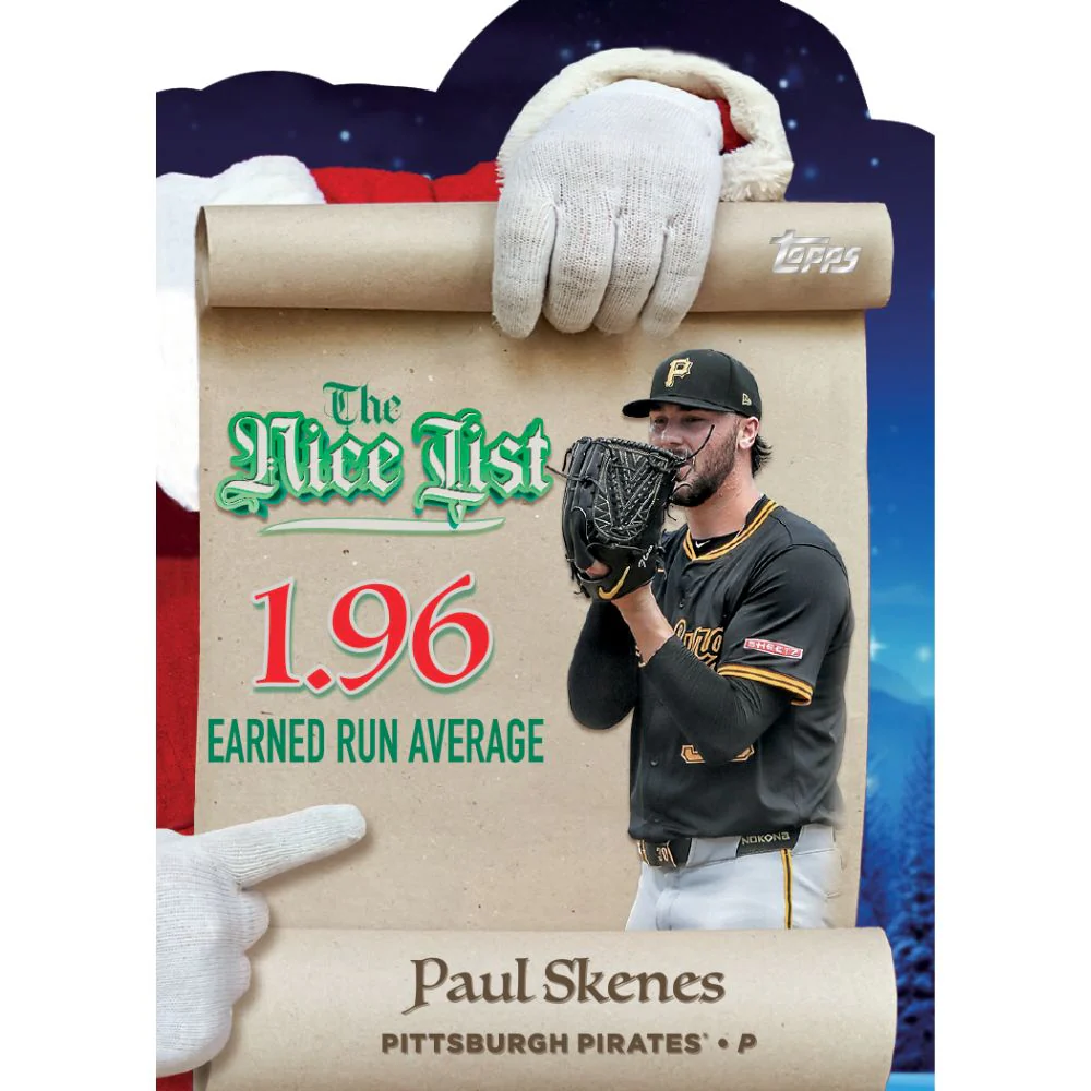 2025 Topps Holiday Baseball Tin - Image 7