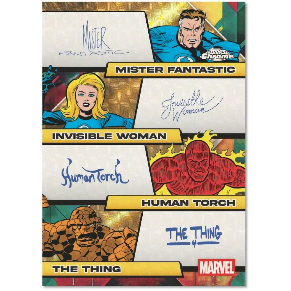 2025 Topps Chrome Marvel Comics Hobby Box - Image 2