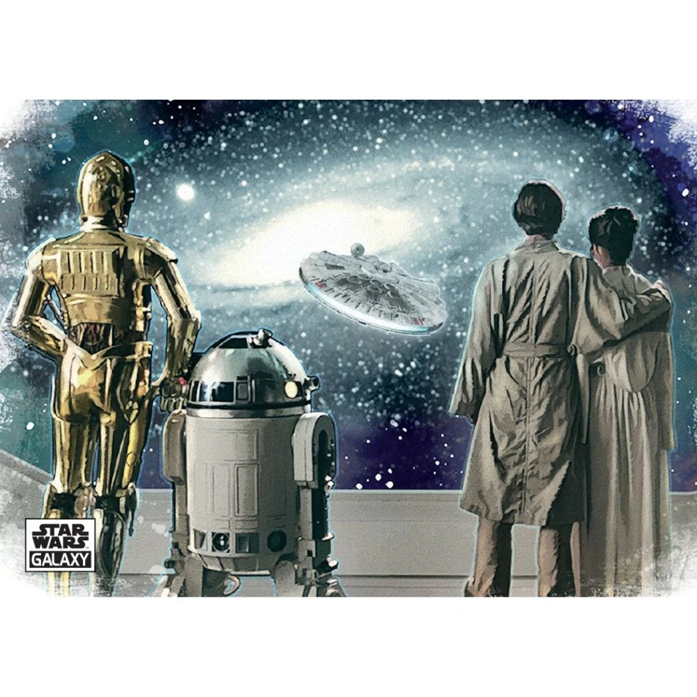 2025 Topps Chrome Galaxy Star Wars Hobby Box - Image 8
