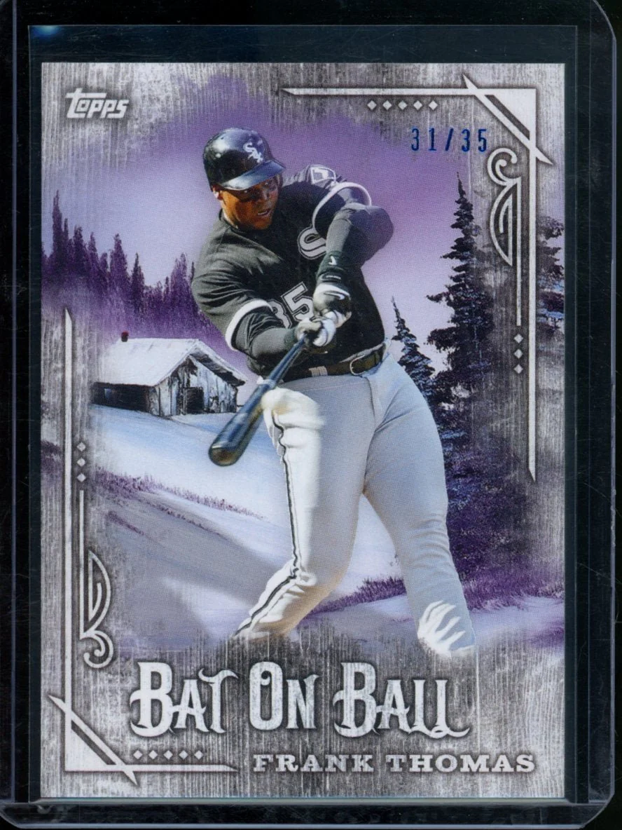 2025 Topps The Joy Of Baseball Frank Thomas Bat On Ball /35 White Sox