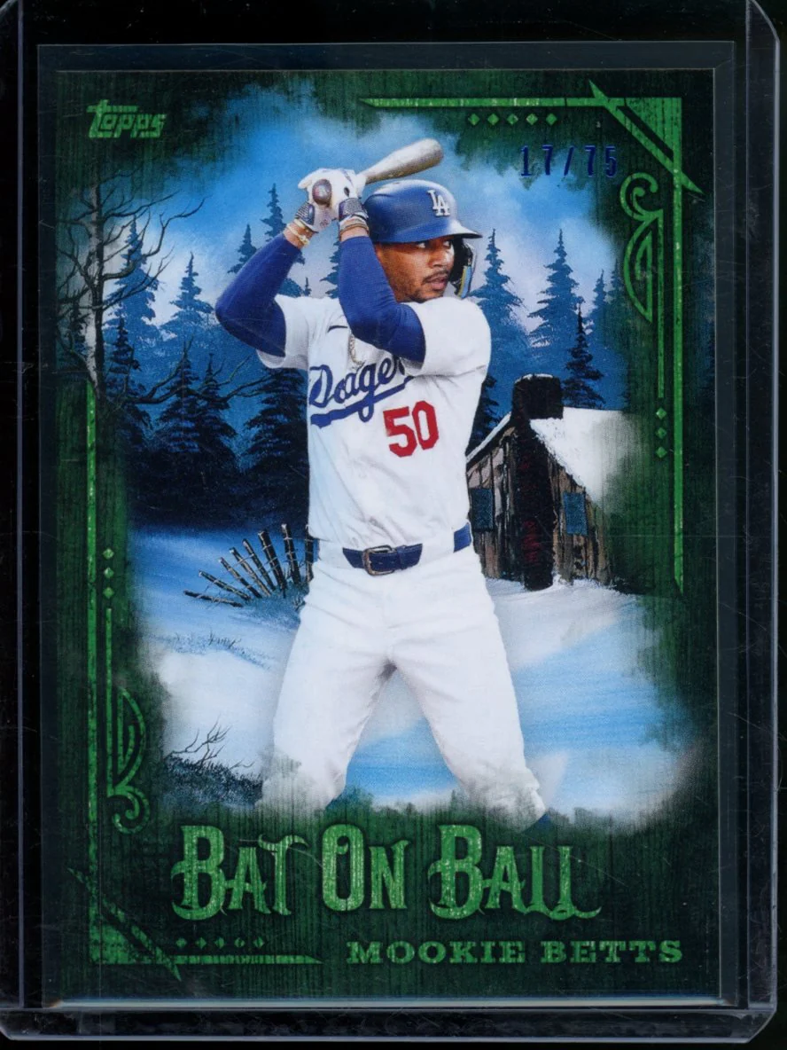 2025 Topps The Joy Of Baseball Mookie Betts Bat On Ball /75 Dodgers